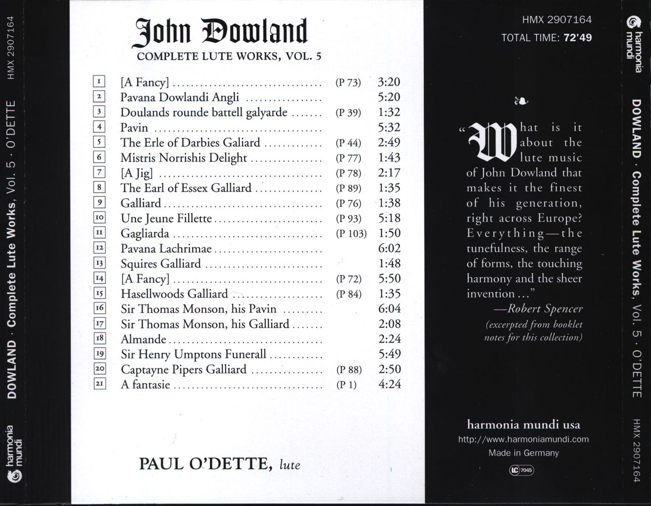 5cd-john-dowland-complete-lute-works-vol-1-2-3-4-5